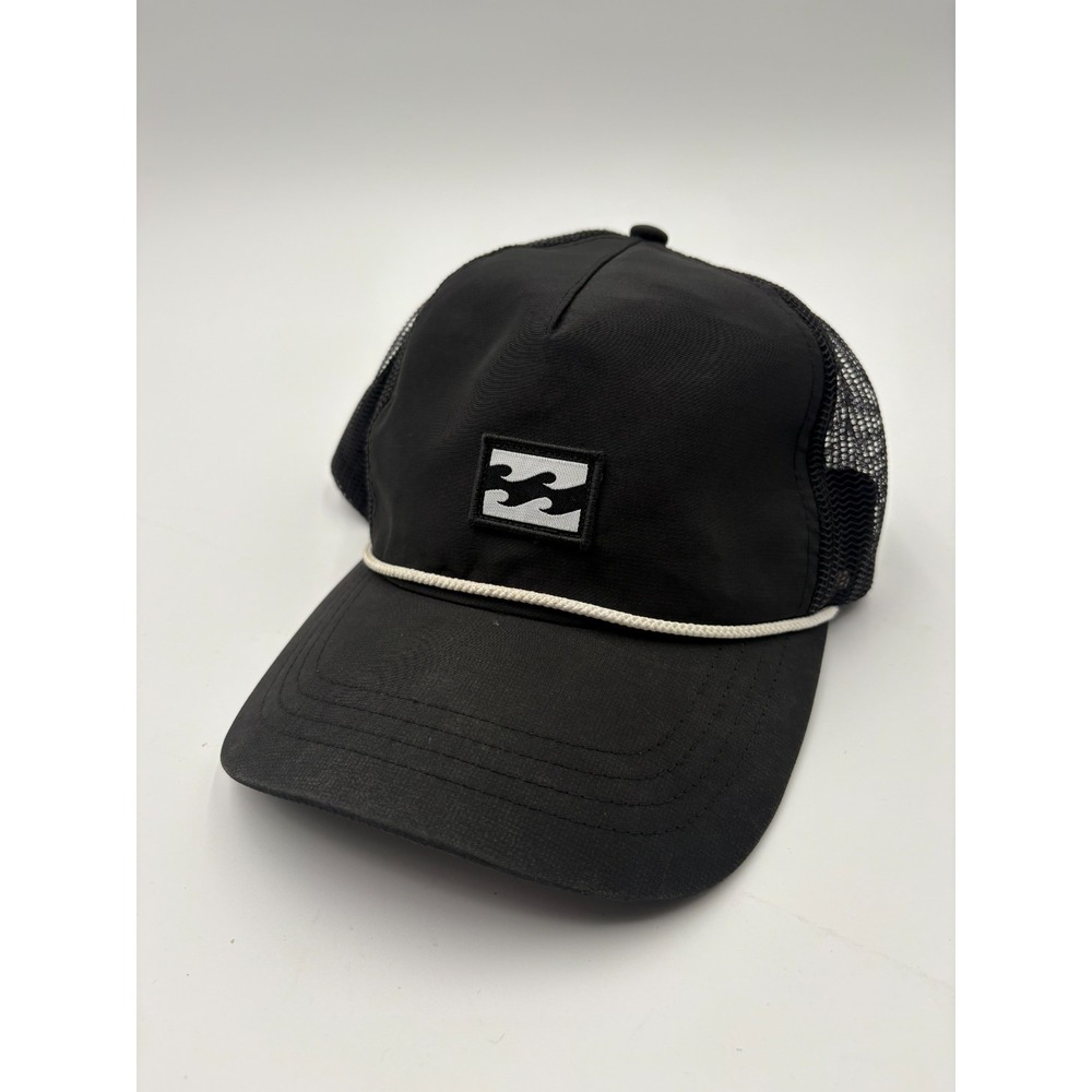 Billabong Platform Mens Trucker Hat Black Mesh Back Adjustable Snapback Cap